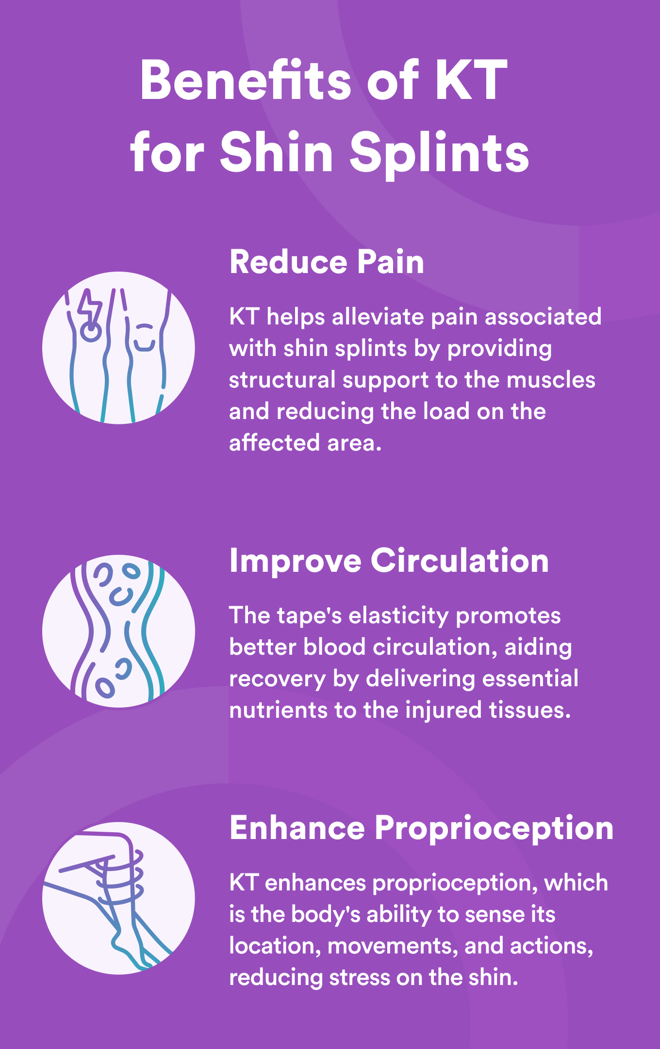 How to Use Kinesio Tape (KT) to Treat Shin Splints